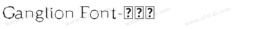 Ganglion Font字体转换